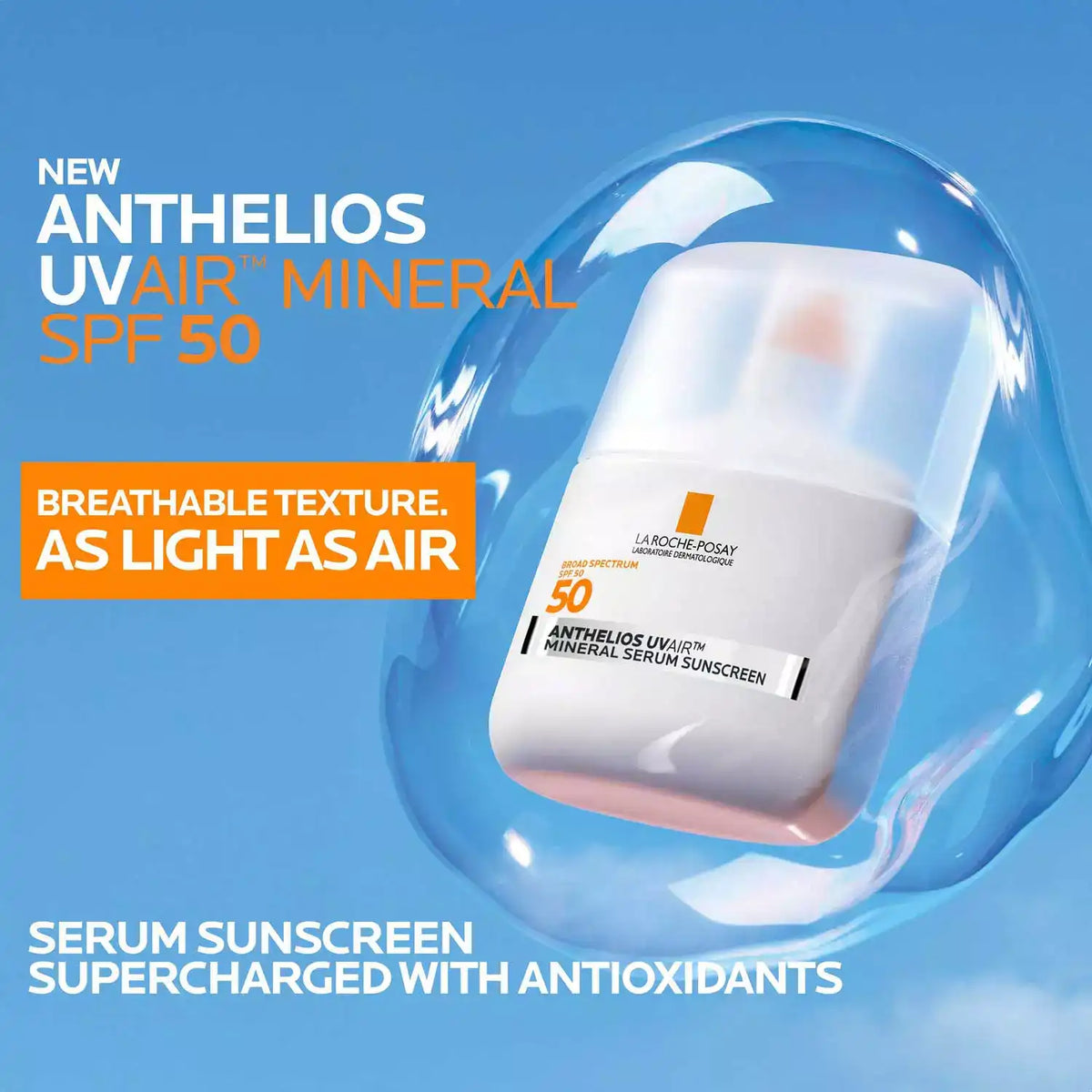 Anthelios UVAir™ SPF 50 Mineral Serum Sunscreen